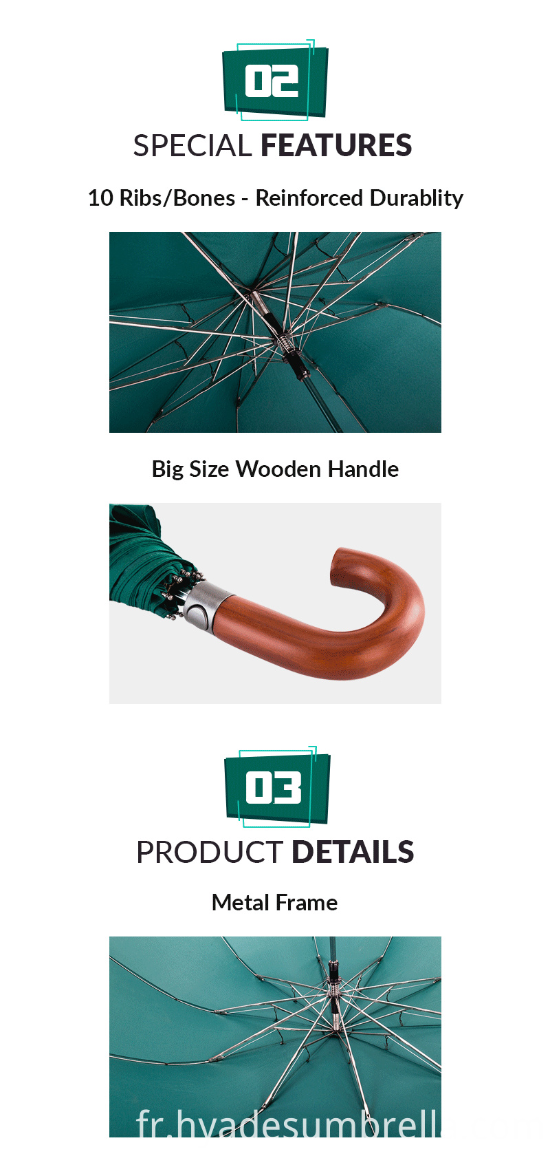 Oem Mens Auto Open 2 Section parapluie pliant Oem Mens Auto Open 2 Section Folding Umbrella